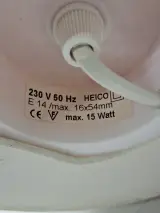 Paddenstoel nachtlamp uit Duitsland - HEICO – foto 10 – kavel bij De Kringwinkel, Gent