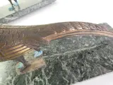 Set van 2 vintage bronzen fazanten op marmeren voet – foto 6 – kavel bij De Kringwinkel, Heverlee