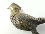 Set van 2 vintage bronzen fazanten op marmeren voet – foto 9 – kavel bij De Kringwinkel, Heverlee