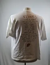 Wit T-shirt met Rolling Stones Voodoo Lounge print – foto 3 – kavel bij De Kringwinkel, Geraardsbergen