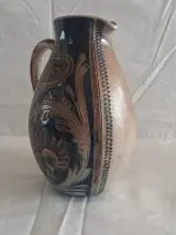 Decoratieve keramieken kan met reliefdecoratie – foto 5 – kavel bij De Kringwinkel, Ieper