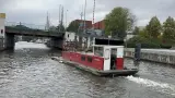 Dekschuit werkboot, Rusthoven, Rhodina met laadkraan en schaarhoogwerker – foto 24 – kavel bij Onlineveilingmeester