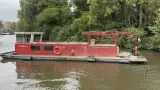 Dekschuit werkboot, Rusthoven, Rhodina met laadkraan en schaarhoogwerker – foto 28 – kavel bij Onlineveilingmeester
