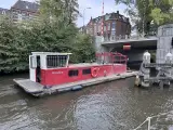 Dekschuit werkboot, Rusthoven, Rhodina met laadkraan en schaarhoogwerker – foto 29 – kavel bij Onlineveilingmeester