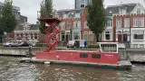 Dekschuit werkboot, Rusthoven, Rhodina met laadkraan en schaarhoogwerker – foto 4 – kavel bij Onlineveilingmeester