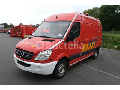 REF: Lot V4 - Mercedes-Benz 318 CDI-D brandweer pickup bus (2008-399.253 km-VIN:WDB9066331S319598) – kavel bij Auctelia, Cuesmes