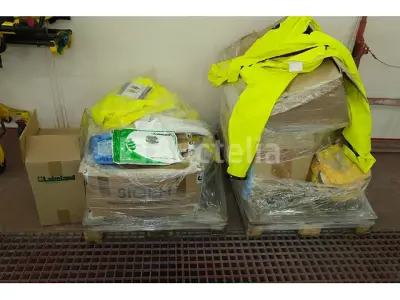 Beschermende kleding op het werk – kavel bij Auctelia, Cuesmes