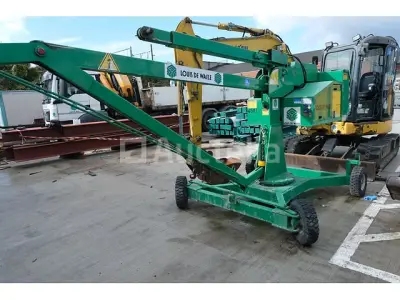 Nebomat NK-375B-P Mini Hydraulische Kraan – kavel bij Auctelia, Machelen