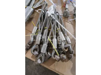 24 M16-1,5 ton hijskabels – kavel bij Auctelia, Machelen