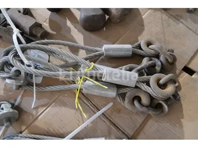18 M20-2 ton hijskabels – kavel bij Auctelia, Machelen