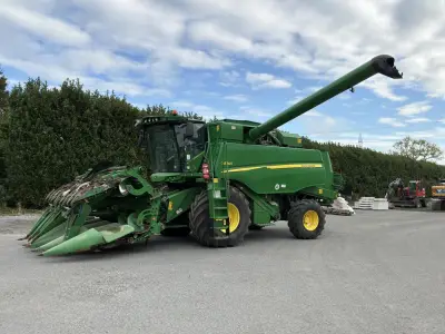 2017 John Deere T560i Maaidorser – kavel bij Dome Auctions, Wortegem-Petegem