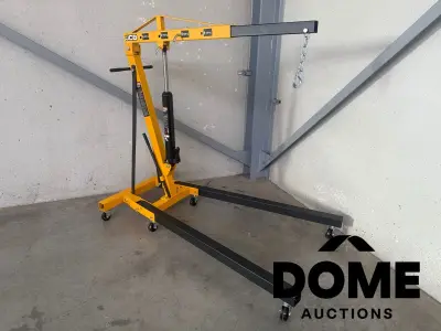 JCB 2 ton hydraulische werkplaatskraan – kavel bij Dome Auctions, Waasmunster