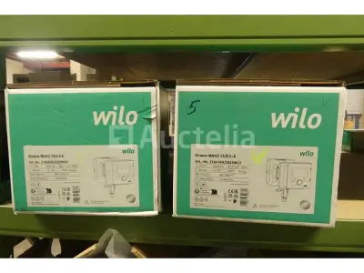 2 Wilo Stratos Maxo Industriële Circulatoren – kavel bij Auctelia, Charleroi