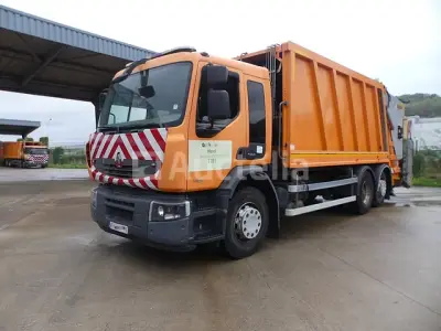 REF:1EZZ751 - Vuilniswagen Renault Premium 380 DXI (2012-211,520 km-VIN:VF624CPB000000260) – kavel bij Auctelia, Floreffe