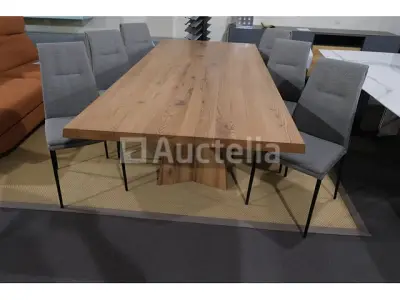 Tafel- en stoelenset – kavel bij Auctelia, Mont-de-l'Enclus