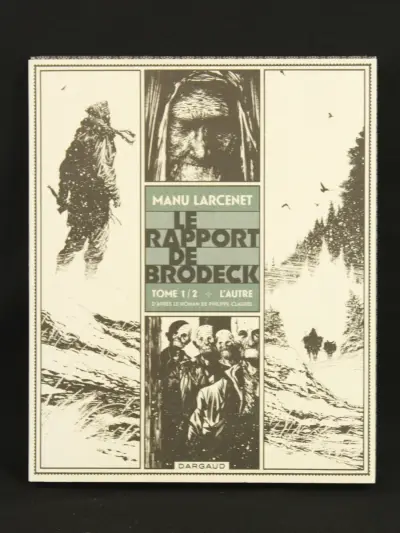 Manu Larcenet – Le Rapport de Brodeck luxe hardcover graphic novel – kavel bij De Kringwinkel, Antwerpen
