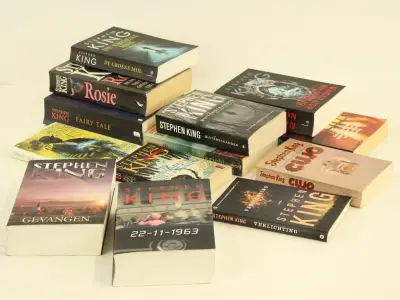 Collectie van 13 Stephen King boeken – kavel bij De Kringwinkel, Antwerpen