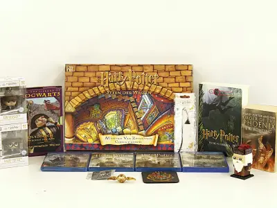 Harry Potter verzamelkavel & memorabilia – kavel bij De Kringwinkel, Antwerpen