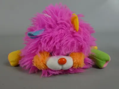 Vintage Popples knuffel (Party Popple) – kavel bij De Kringwinkel, Diest