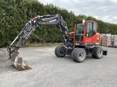 2018 Schaeff/Terex TW95 bandengraafmachine – kavel bij Dome Auctions, Wortegem-Petegem