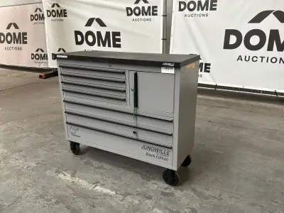 Jungwille JW48XXL Black Edition 272-delige gereedschapswagen (ongebruikt) – kavel bij Dome Auctions, Depot Deinze