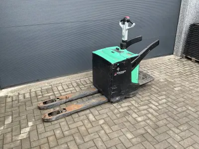 2020 Mitsubishi PBV0N2 Elektrische Pallettruck – kavel bij Dome Auctions, Zottegem