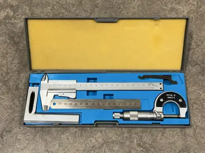 Precisie meetset 4-delig – kavel bij XL Auctions
