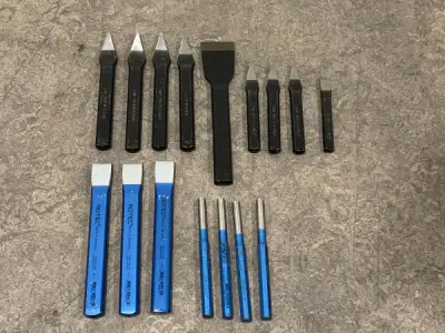 Rotec beitelset diverse 16-delig – kavel bij XL Auctions