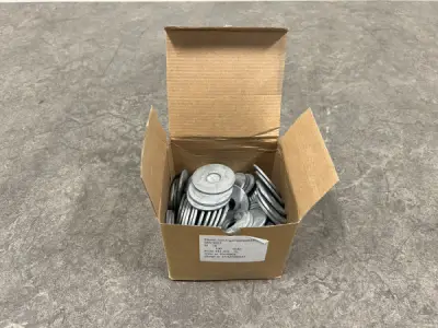 4x Doos carrosseriesluitringen M16 thermisch verzinkt – kavel bij XL Auctions