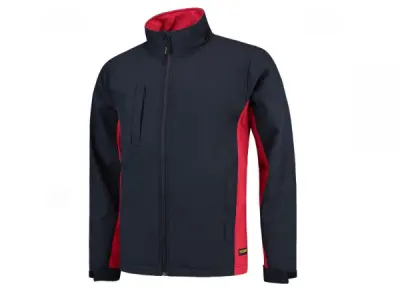 Tricorp softshell jas maat S blauw/rood – kavel bij XL Auctions