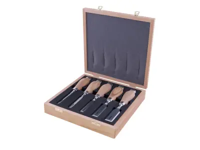 Stenroc steekbeitelset 5-delig WH320 – kavel bij XL Auctions