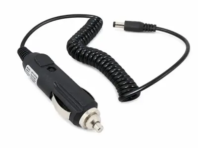 8x Autoaanstekeradapter met spiraalkabel en DC-stekker – kavel bij XL Auctions