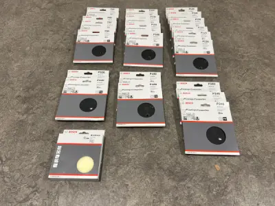 Bosch schuurschijf set 22-delig – kavel bij XL Auctions