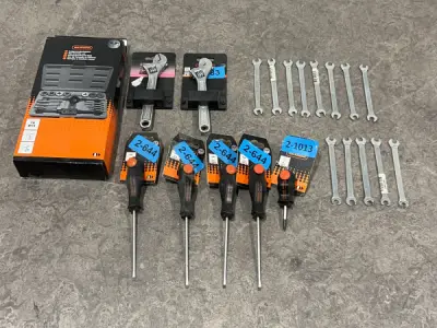 Skandia handgereedschap set 21-delig – kavel bij XL Auctions