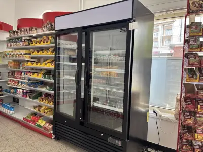 Dubbele Vitrine Koeling Combisteel – kavel bij Hammertime
