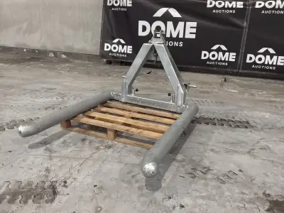 Fliegl balenvork – kavel bij Dome Auctions, Depot Deinze