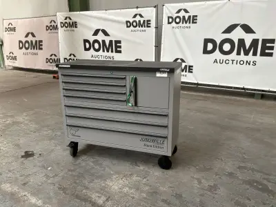 Jungwille JW48XXL Black Edition 272-delige gereedschapswagen (ongebruikt) – kavel bij Dome Auctions, Depot Deinze