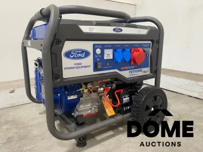 Ford FGT9250E benzine stroomgenerator – kavel bij Dome Auctions, Waasmunster