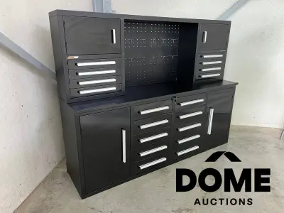 metalen werkbank (FH18) – kavel bij Dome Auctions, Waasmunster