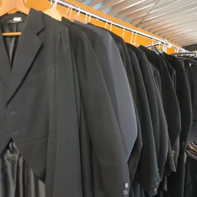 Ca. 18x Man, oude slipjassen (Peaky Blinders) – kavel bij Onlineveilingmeester, Drachten