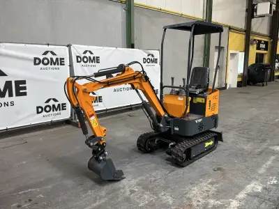 2026 Veraco K008-F Minigraafmachine – kavel bij Dome Auctions, Depot Deinze