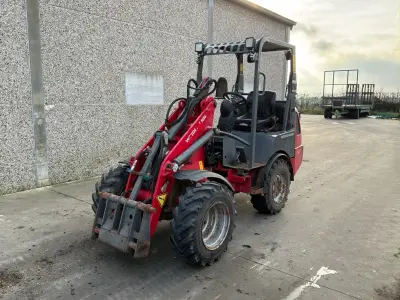 2015 Weideman RL24 kniklader – kavel bij Dome Auctions, Tielt