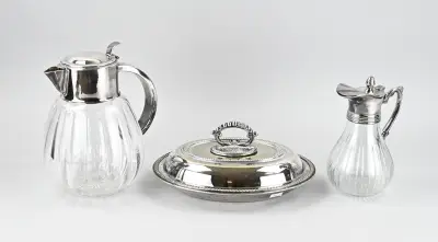3 Delen plated – kavel bij Twents Veilinghuis