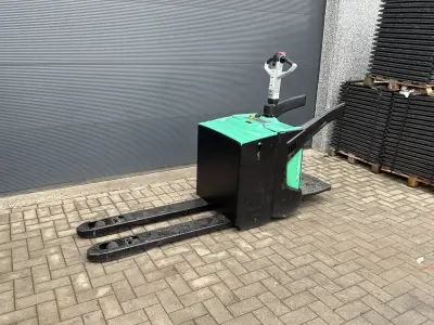 2018 Mitsubishi PBV20N2 Elektrische Pallettruck – kavel bij Dome Auctions, Zottegem