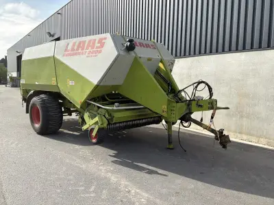 2000 Claas Quadrant 2200RC balenpers – kavel bij Dome Auctions, Wortegem-Petegem