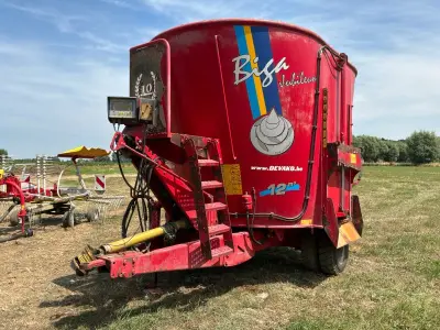 2009 Peecon Biga VME120 voermengwagen – kavel bij Dome Auctions, Zedelgem