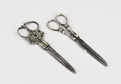 2 Scharen met zilver – kavel bij Twents Veilinghuis