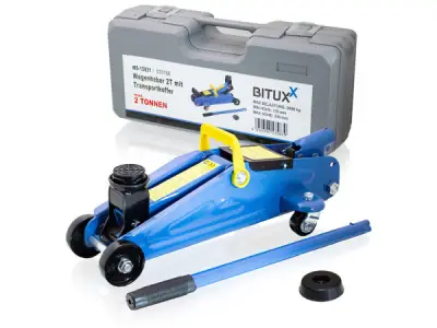 Hydraulische trolleykrik- max. 33.5 cm - max. 2000 kg – kavel bij XL Auctions