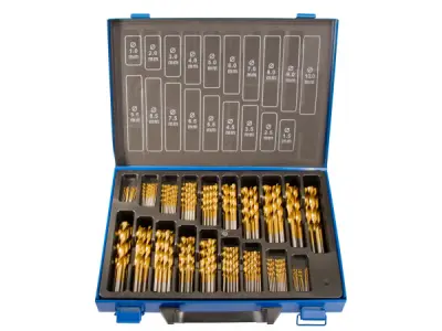 Metaalborenset - 1 - 10 mm spiraalboor - 170 stuks – kavel bij XL Auctions