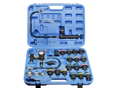 Koelsysteemtester / Druktester - 28-delige set - Incl. Koffe – kavel bij XL Auctions